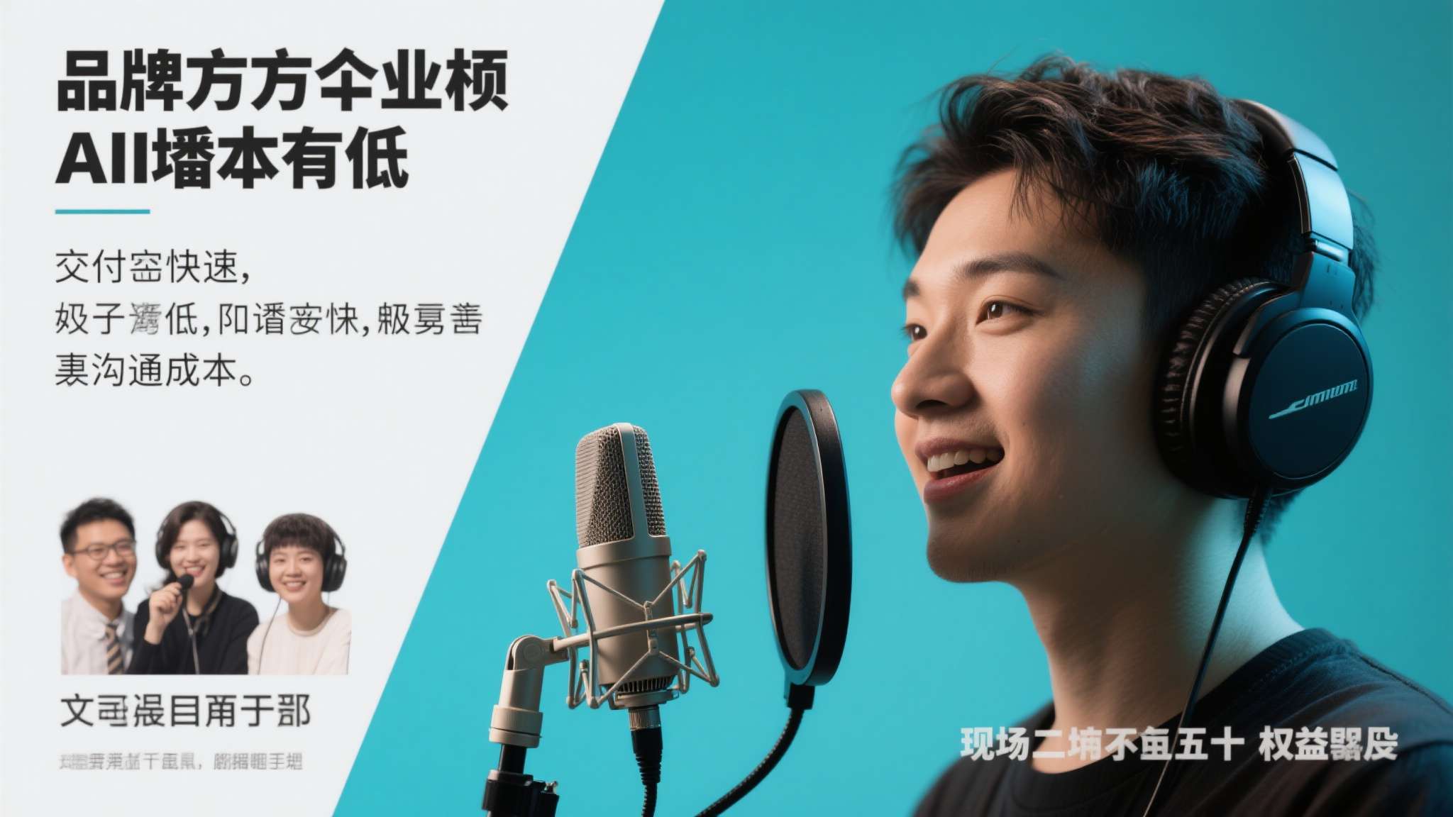 对于品牌方而言，AI配音成本极低、交付极快，几乎不需要沟通成本；但对于声优群体而